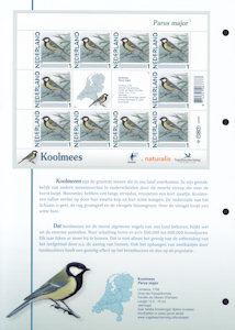 Nederland informatievellen persoonlijke postzegels TNT Koolmees kant B