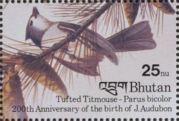 Kuifmees - 1985 - 200e verjaardag van de vogel
